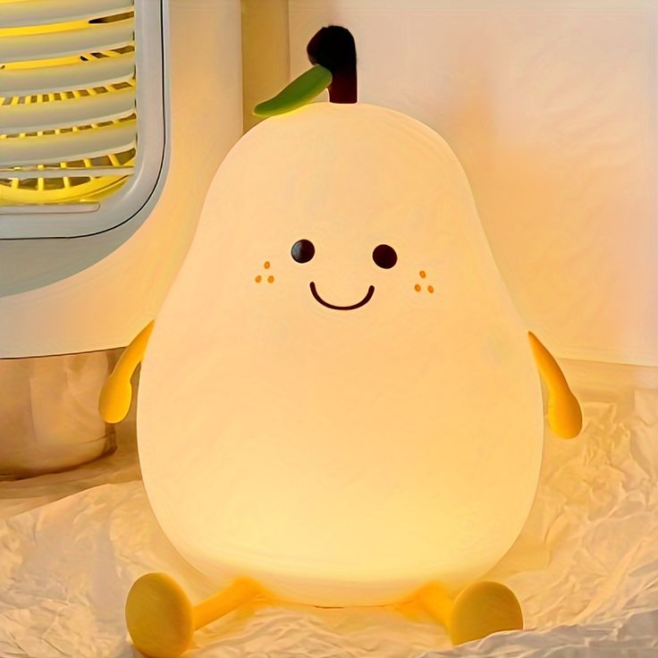 Cute Silicone Pear LED Night Lamp - Memories InsiteSilicone Pear Lamp L40